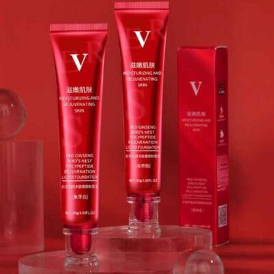 FV Red Upgrade Waterproof Hydrating Makeup Base Cream-30ml
