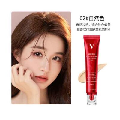 FV Red Upgrade Waterproof Hydrating Makeup Base Cream-30ml - Image 3
